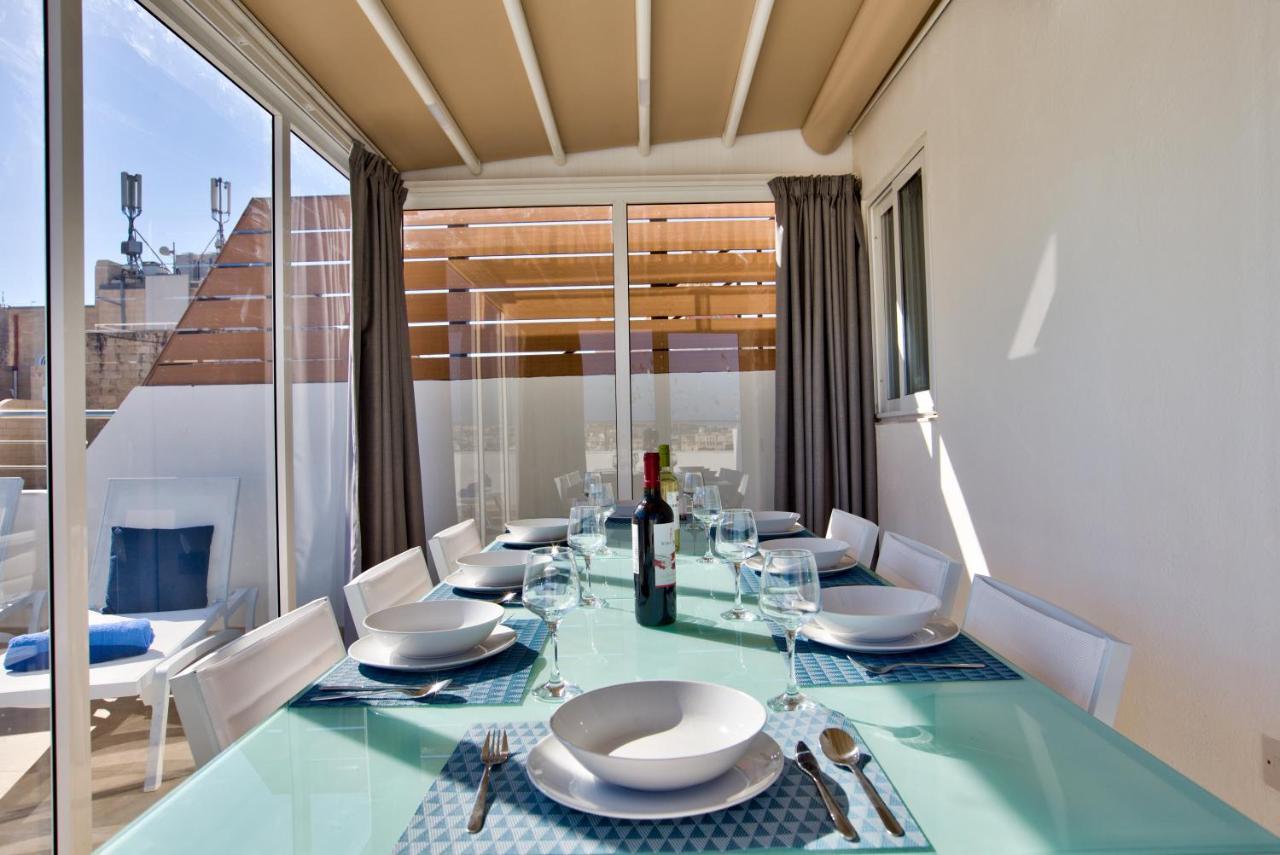Valletta Luxury 4-Bedroom Duplex With Stunning Sea Views Private Terrace And Jacuzzi Buitenkant foto