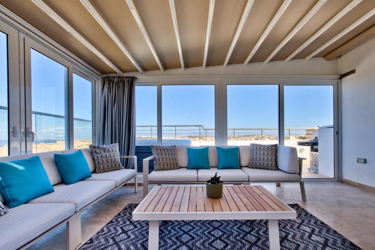 Valletta Luxury 4-Bedroom Duplex With Stunning Sea Views Private Terrace And Jacuzzi Buitenkant foto